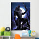 Werewolf Howling Tree with Wall Decal