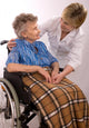 Health Care Worker and Wall Decal