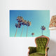 California Palm Trees Retro Wall Decal