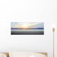 Panoramic skyline and buildings with empty road Wall Mural