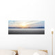 Panoramic skyline and buildings with empty road Wall Mural