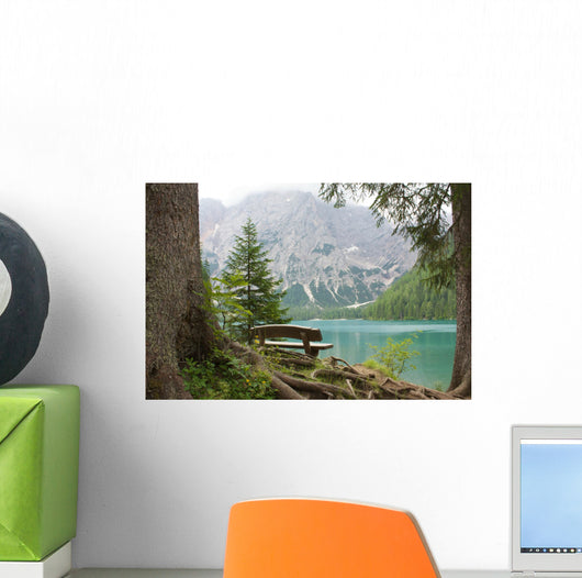Sitting Lake Wall Decal