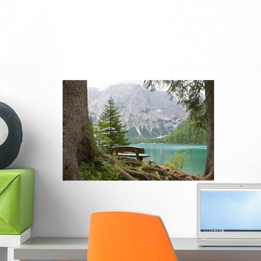 Sitting Lake Wall Decal