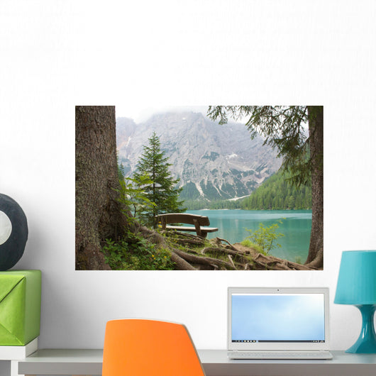 Sitting Lake Wall Decal
