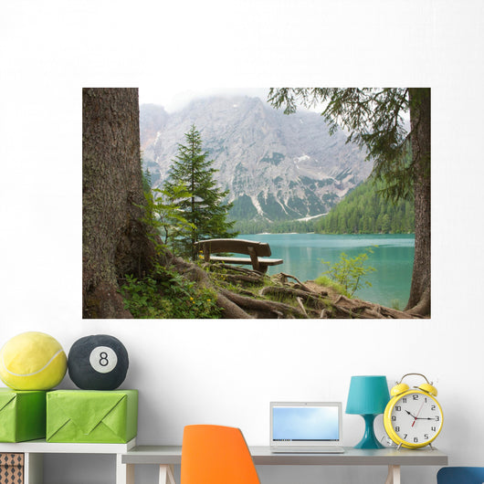 Sitting Lake Wall Decal