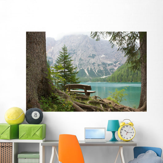 Sitting Lake Wall Decal
