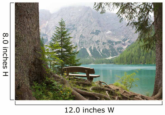 Sitting Lake Wall Decal