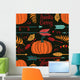 Happy Thanksgiving Dark Wall Decal