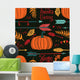 Happy Thanksgiving Dark Wall Decal