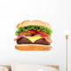 Bacon Cheeseburger Wall Decal