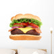 Bacon Cheeseburger Wall Decal
