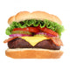 Bacon Cheeseburger Wall Decal