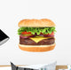 Tasty Cheeseburger Wall Decal