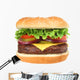 Tasty Cheeseburger Wall Decal