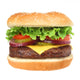 Tasty Cheeseburger Wall Decal