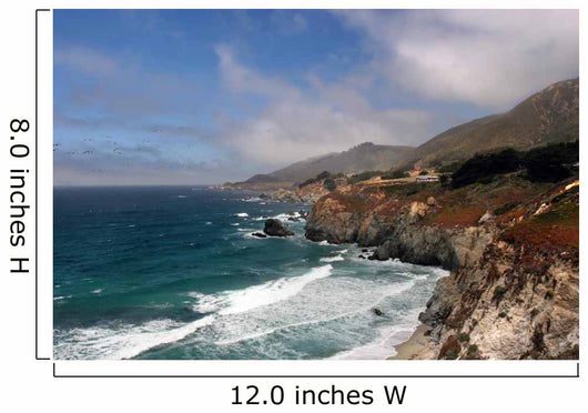 Highway 1 California Wall Decal