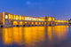 The ancient Khaju Bridge, (Pol-e Khaju), in Isfahan, Iran Wall Mural