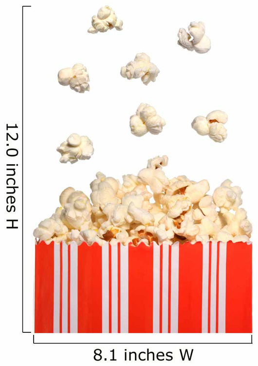 Popcorn Falling Bag Wall Decal