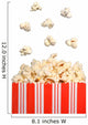 Popcorn Falling Bag Wall Decal