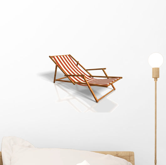 Deck Chair Wall Decal