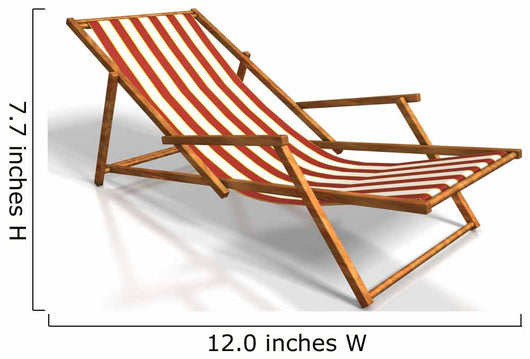 Deck Chair Wall Decal
