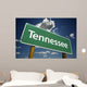 Tennessee Road Sign Wall Decal