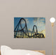 Roller Coaster Sunset Wall Decal