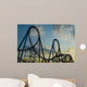 Roller Coaster Sunset Wall Decal