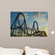 Roller Coaster Sunset Wall Decal