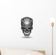Robot Skull Wall Decal