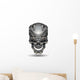 Robot Skull Wall Decal