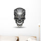 Robot Skull Wall Decal