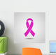 Breast Cancer Awareness Ribbon Wall Decal