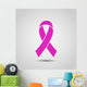 Breast Cancer Awareness Ribbon Wall Decal