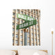 Stock Market Intersection Wall Decal