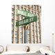 Stock Market Intersection Wall Decal