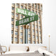 Stock Market Intersection Wall Decal