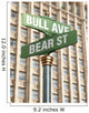 Stock Market Intersection Wall Decal