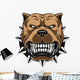 Angry dog Wall Decal
