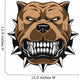 Angry dog Wall Decal