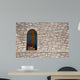 Stone Wall with Window Wall Decal