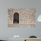 Stone Wall with Window Wall Decal