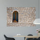 Stone Wall with Window Wall Decal