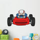 Old Speed Racing Car Wall Decal