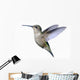 Ruby-throated Hummingbird Wall Decal