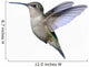 Ruby-throated Hummingbird Wall Decal