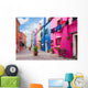 Burano Island Venice Italy Wall Decal