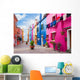 Burano Island Venice Italy Wall Decal
