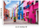 Burano Island Venice Italy Wall Decal