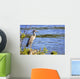 Great Blue Heron Lake Wall Decal